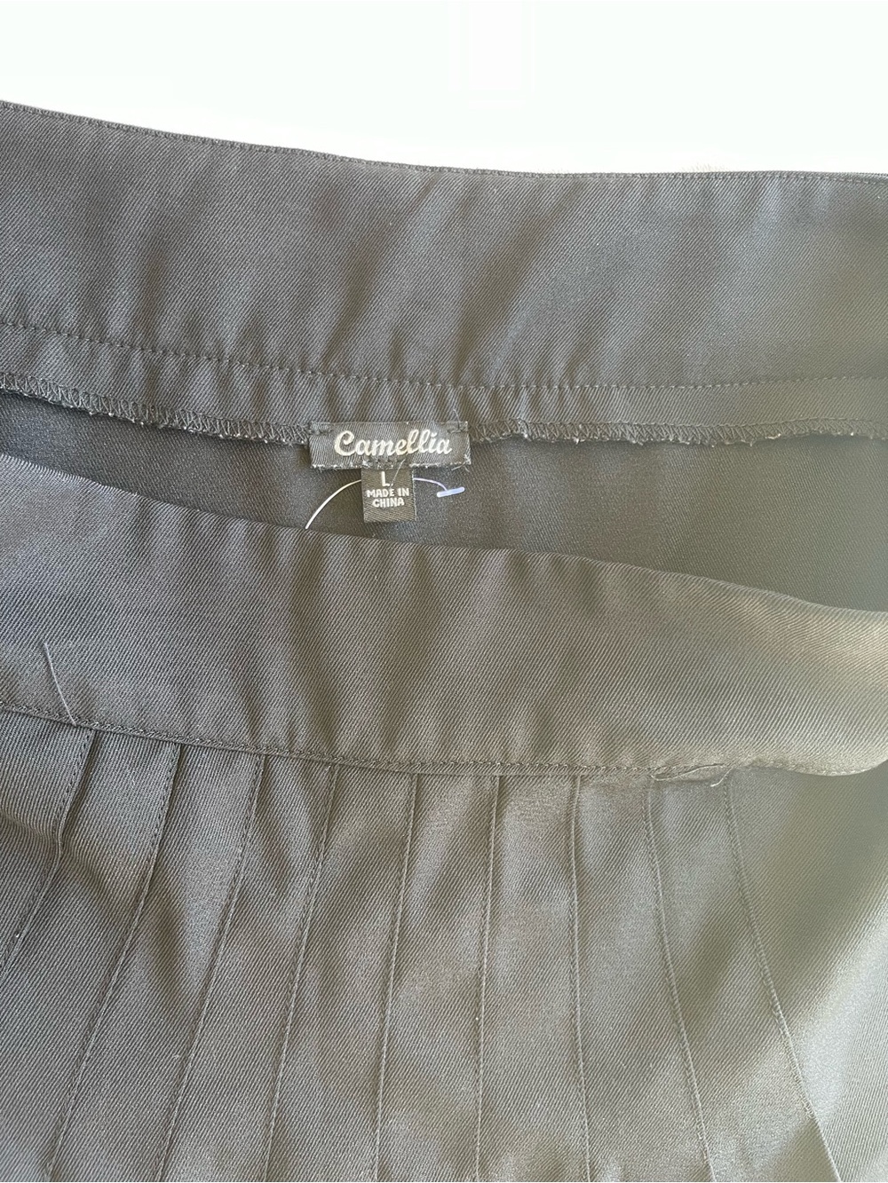 Women's Black Pleated Mini Skirt - Versatile Everyday Style - Picture 5 of 7